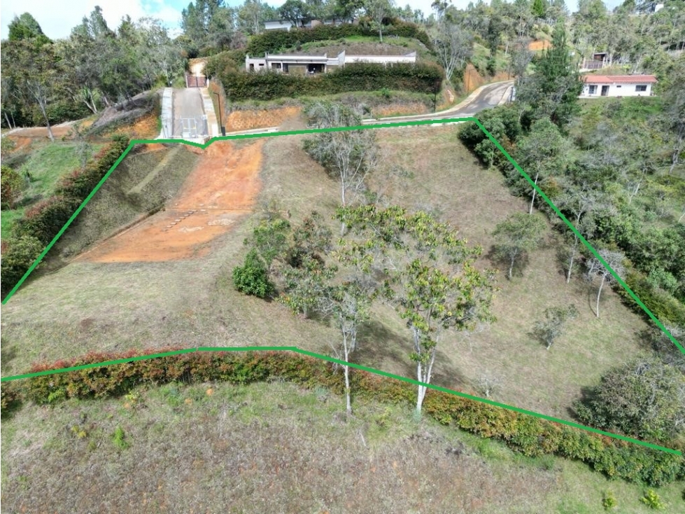 Lote con Hermosa Vista en Parcelación Sector Montañez, Guarne — foto 2