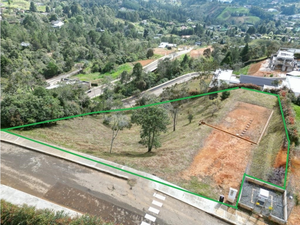 Lote con Hermosa Vista en Parcelación Sector Montañez, Guarne — foto 3