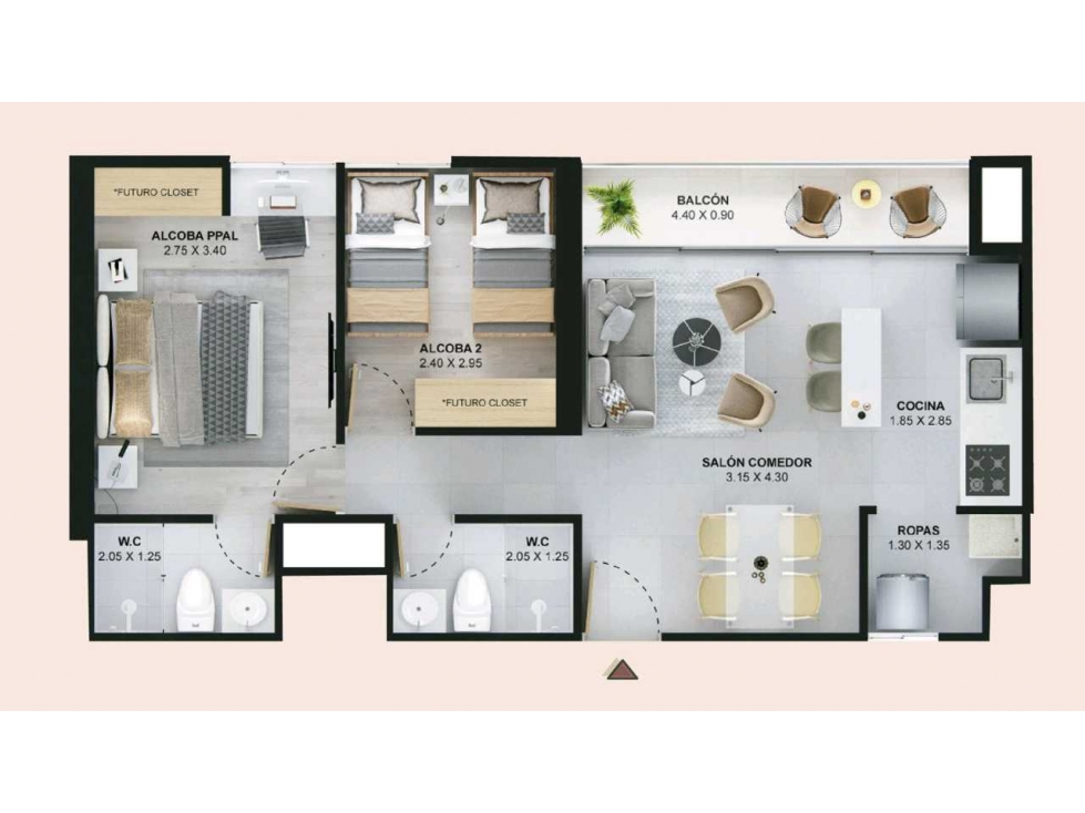 Apartamento Herbario Itagui