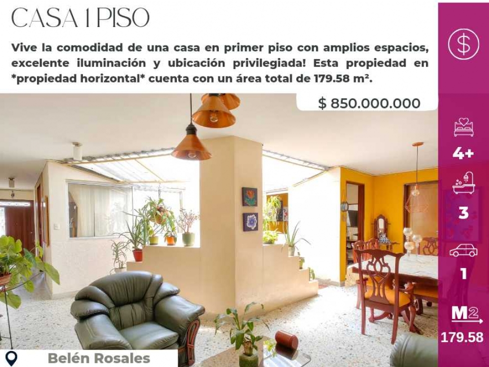 Casa en venta 1 Piso en Belén Rosales