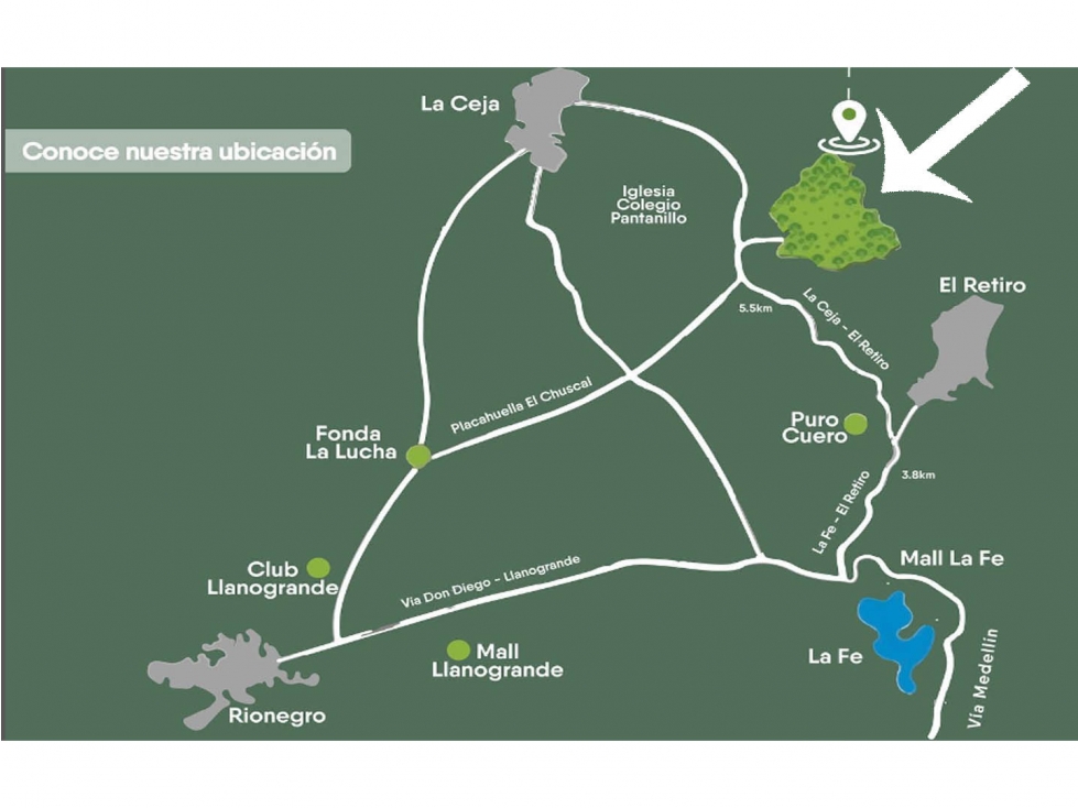 venta lote oriente retiro antioquia parcelación valorización tipo club — foto 3