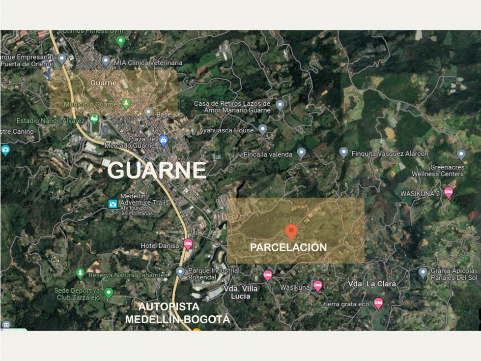 venta lote antioquia guarne túnel autopista aeropuerto parcelación — foto 2