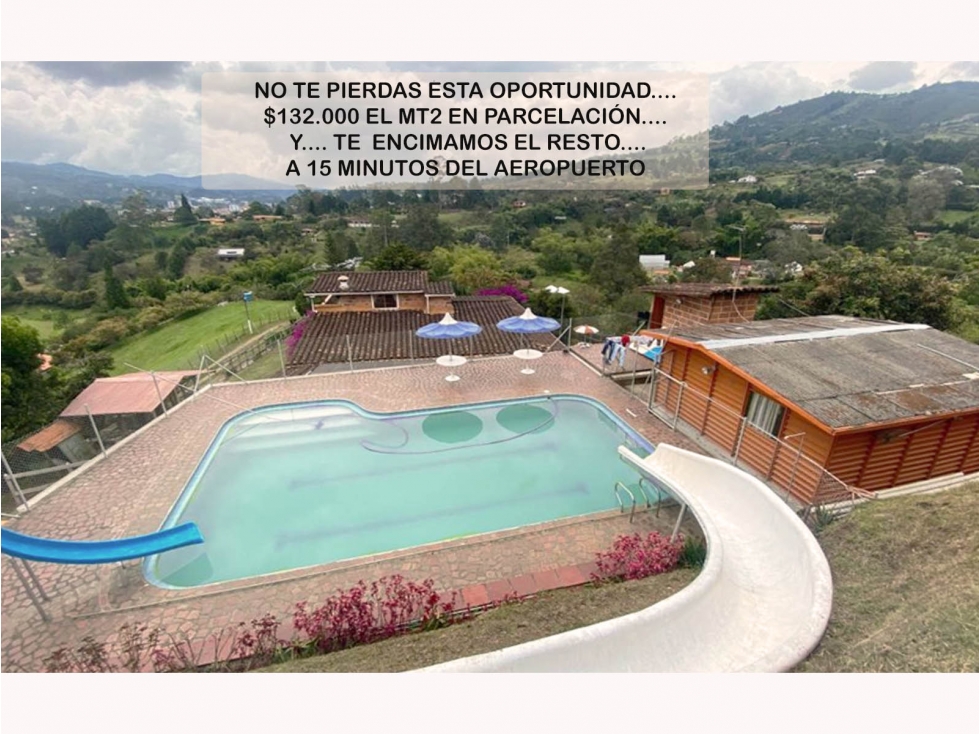 Venta finca campestre parcelación oriente guarne aeropuerto autopista — foto 2