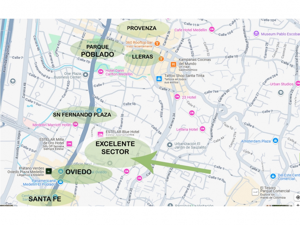 Venta apartamento Medellín poblado Alejandría Airbnb mayor 1 mes — foto 3