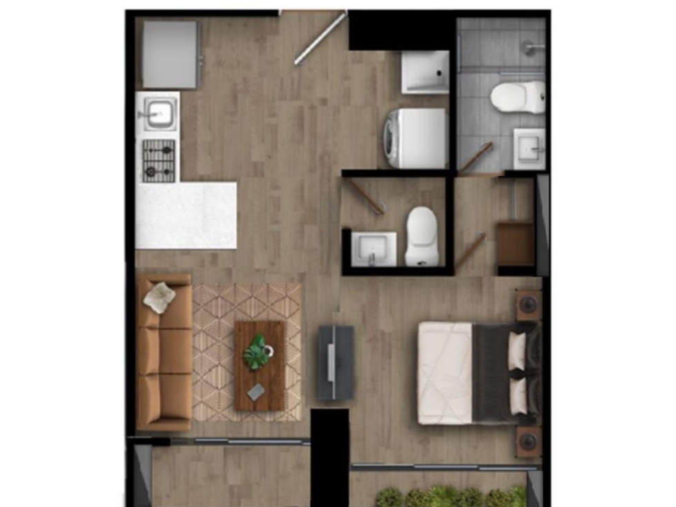 Apartaestudio ciudad del rio — foto 2