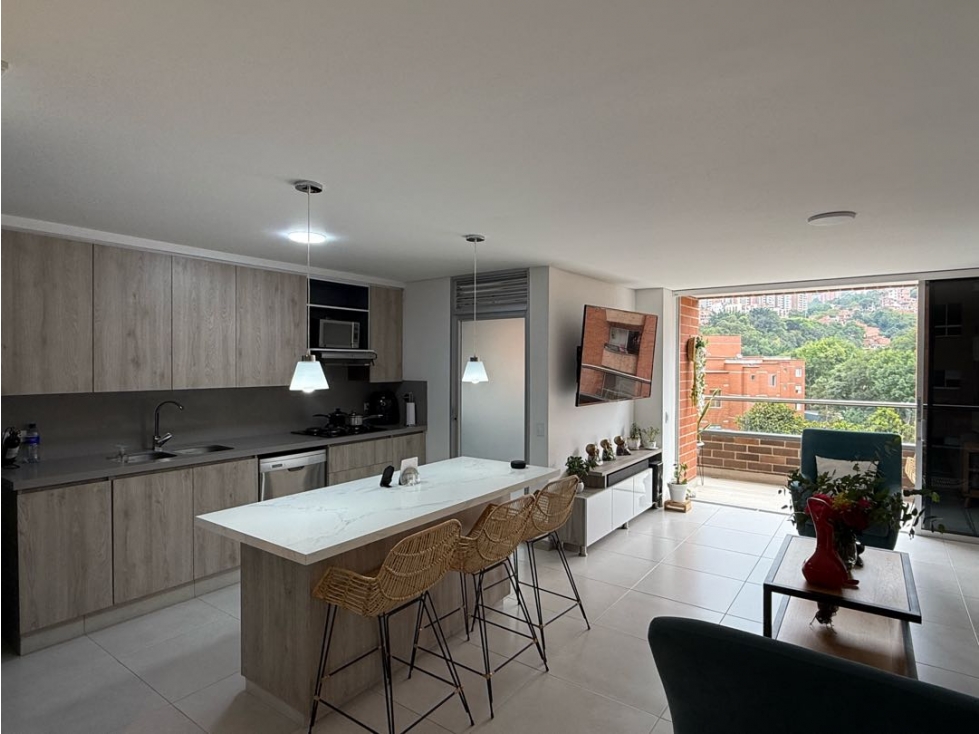 VENTA APARTAMENTO PARTE PLANA MODERNO Y EN UNIDAD