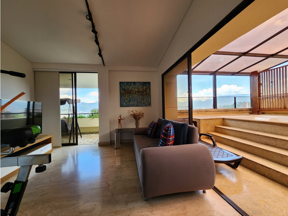 VENTA DE PENTHOUSE POBLADO 257M2 Y 50M2 DE TERRAZAS, REMODELADO — foto 6