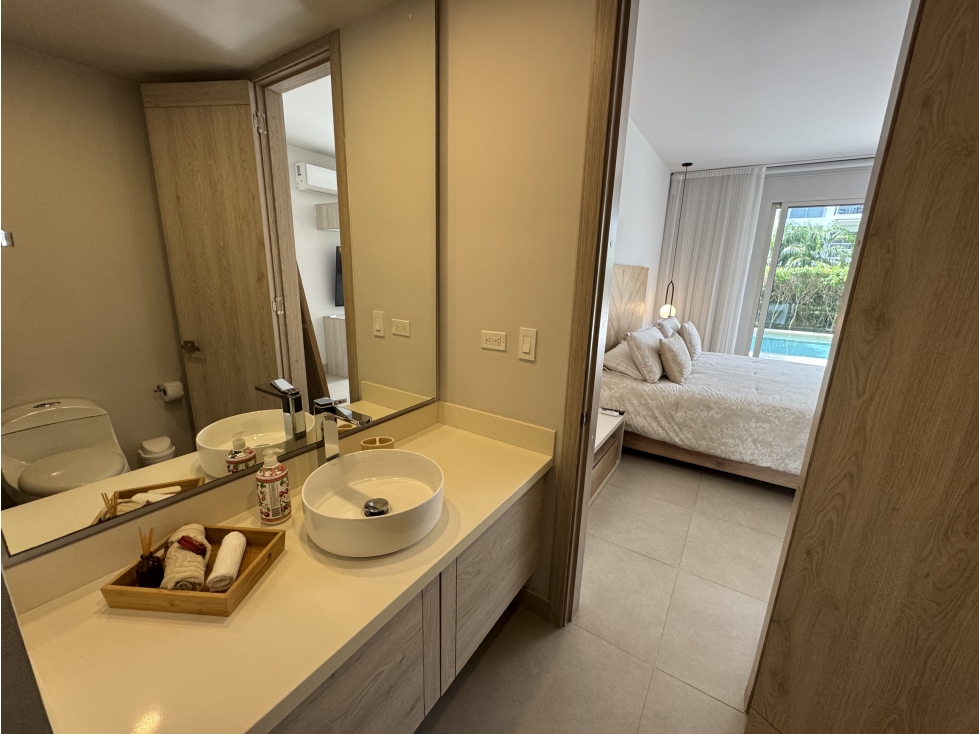 VENDO APARTAMENTO 2 ALCOBAS CON PISCINA MORROS IO SERENA DEL MAR — foto 4