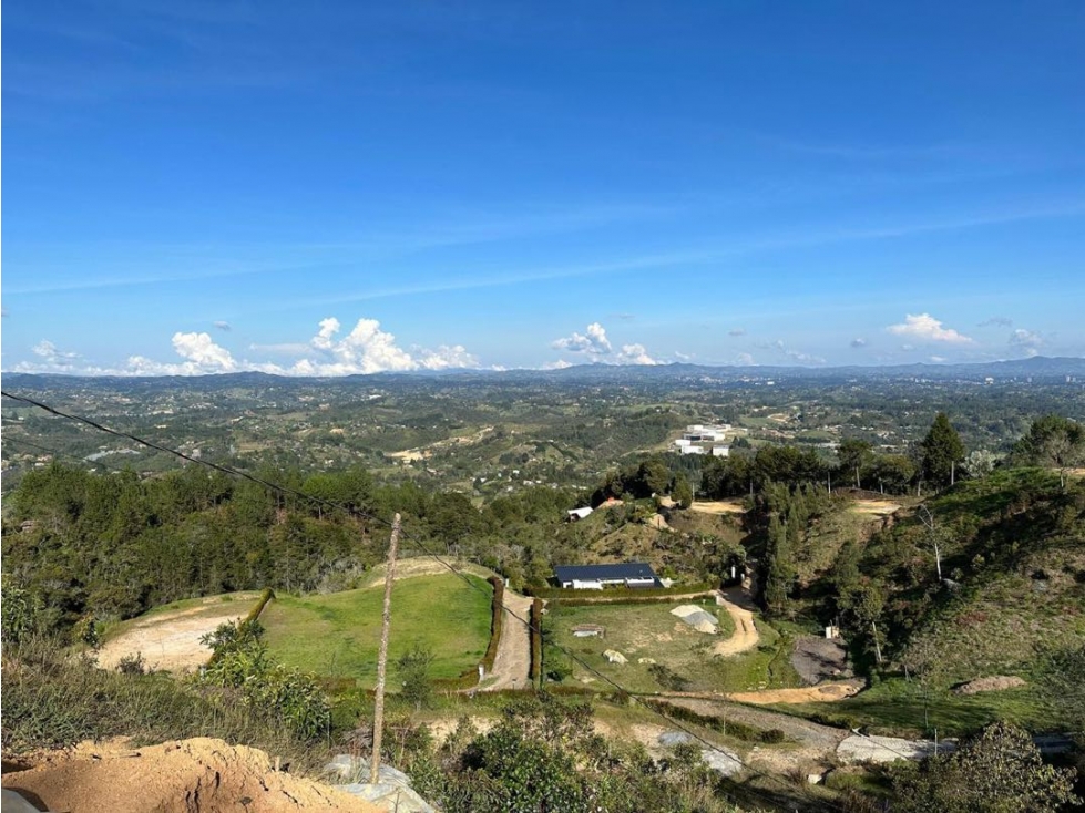 Lote en Venta con Vista de 180 Grados Vereda La Mosquita Rionegro