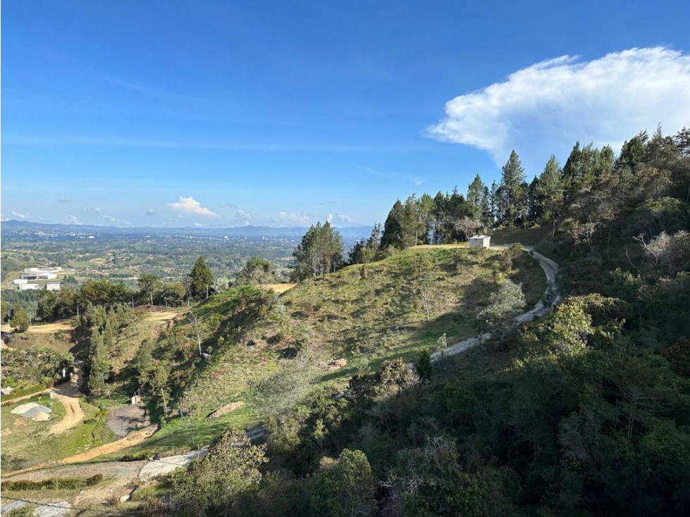 Lote en Venta con Vista de 180 Grados Vereda La Mosquita Rionegro — foto 2