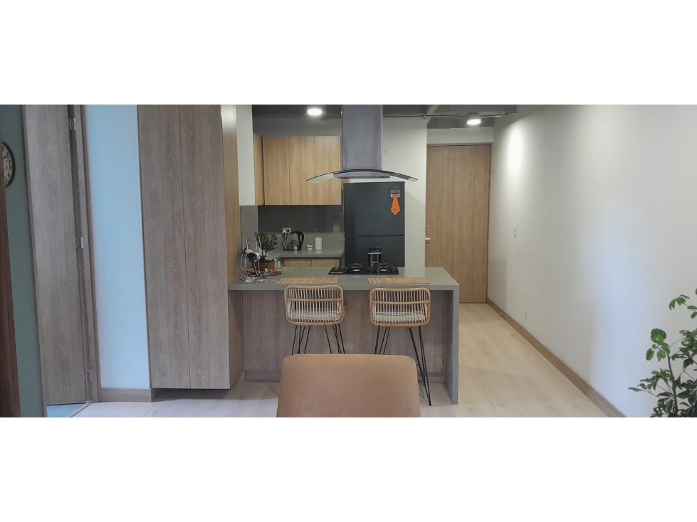 Apartaestudio para venta en el retiro