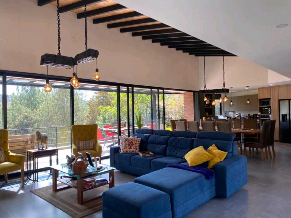 Casa campestre en venta en el Retiro