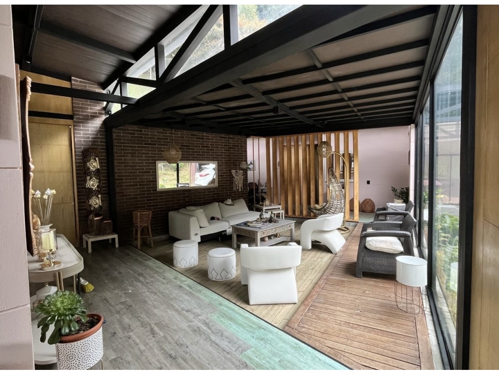 Casa campestre de un solo nivel, Altos del Escobero — foto 3