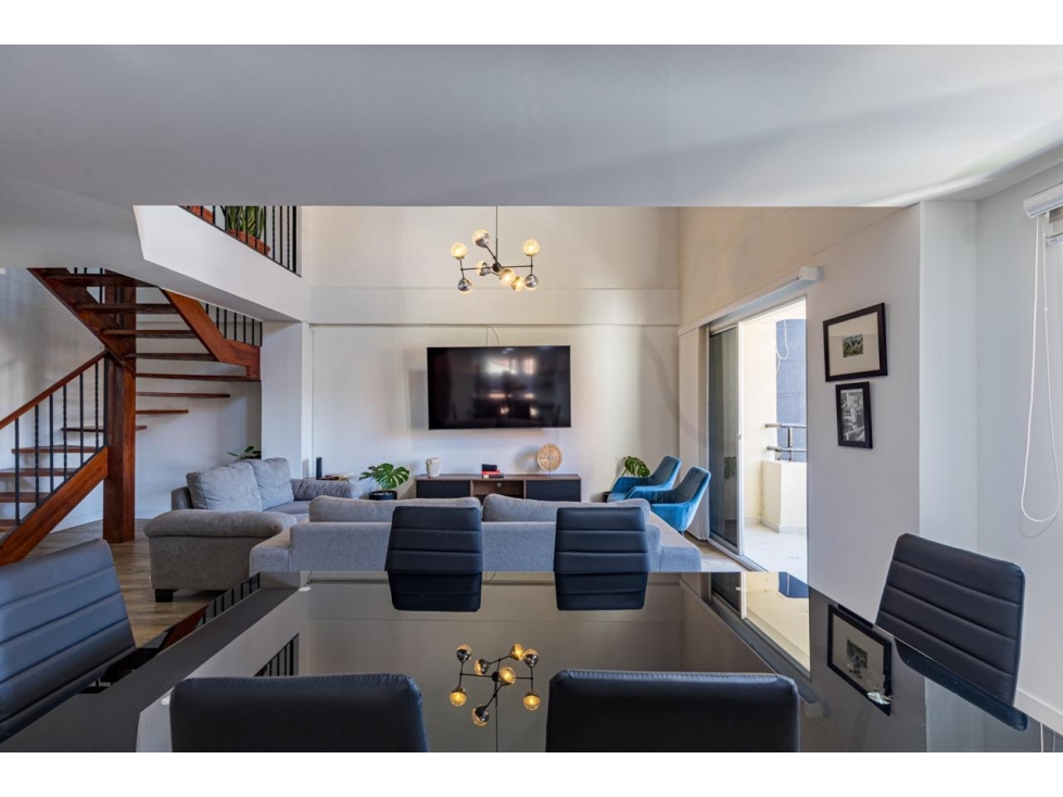 LM PENTHOUSE DUPLEX EN EL BARRIO COOL DE MEDELLIN - LAURELES — foto 4