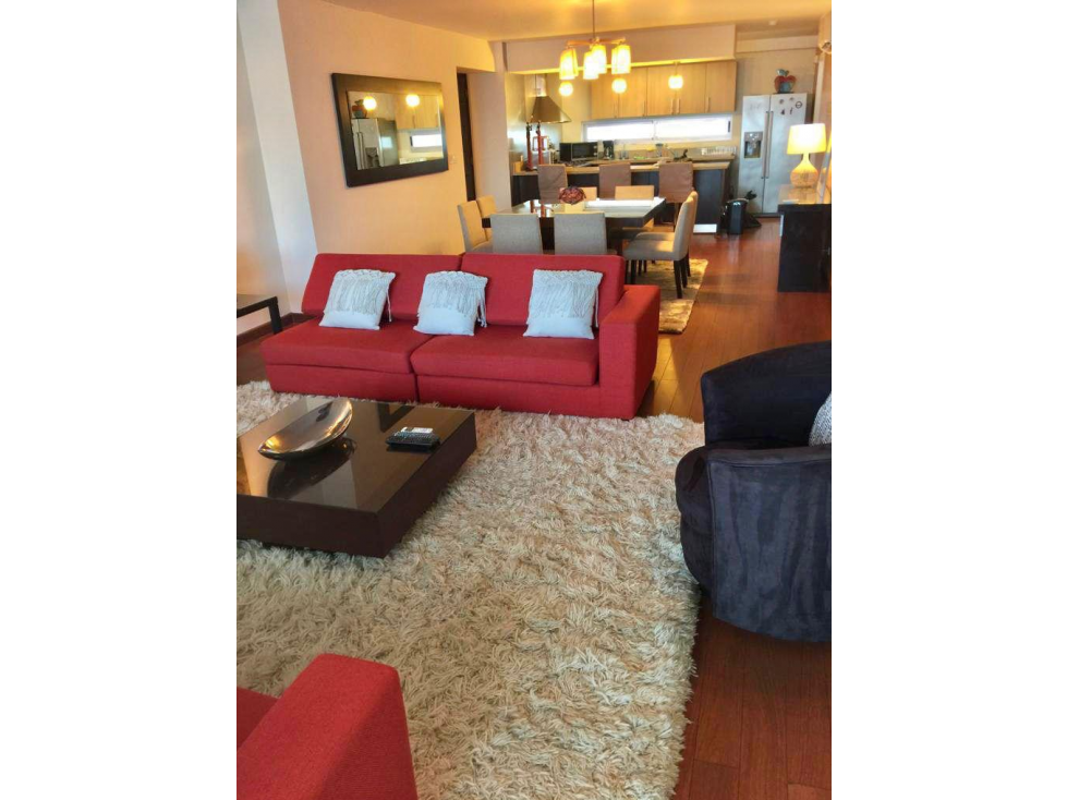 Se Alquila apartamento amoblado con vista al mar en San Francisco (LG)