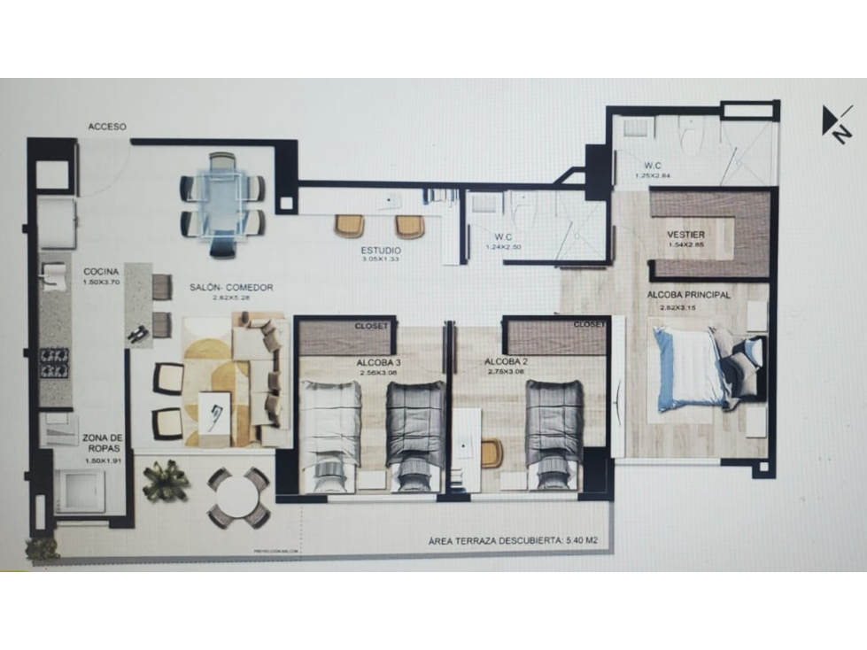 [RH] Apartamento para la venta, Cesión de Derechos, por Viva Envigado