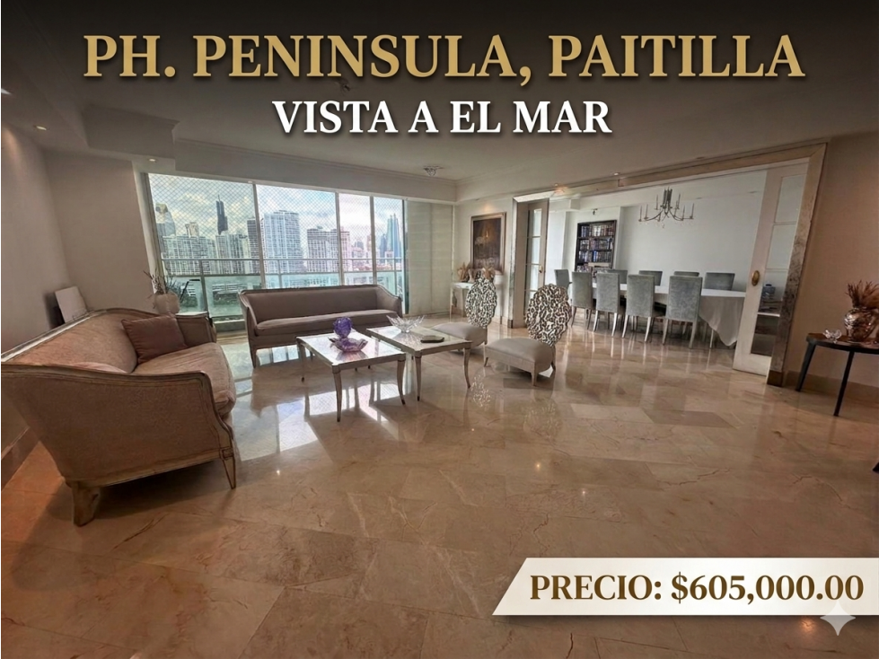 VENTA DE APARTAMENTO EN PH PENÍNSULA | PAITILLA