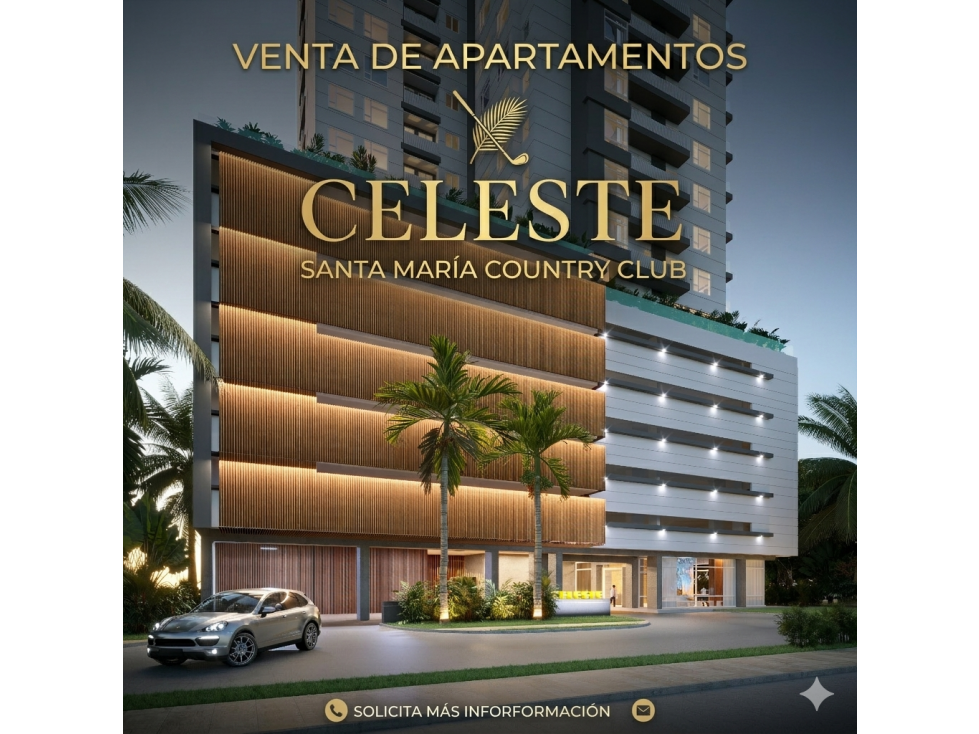 VENTA DE APARTAMENTOS CELESTE, SANTA MARÍA COUNTRY CLUB