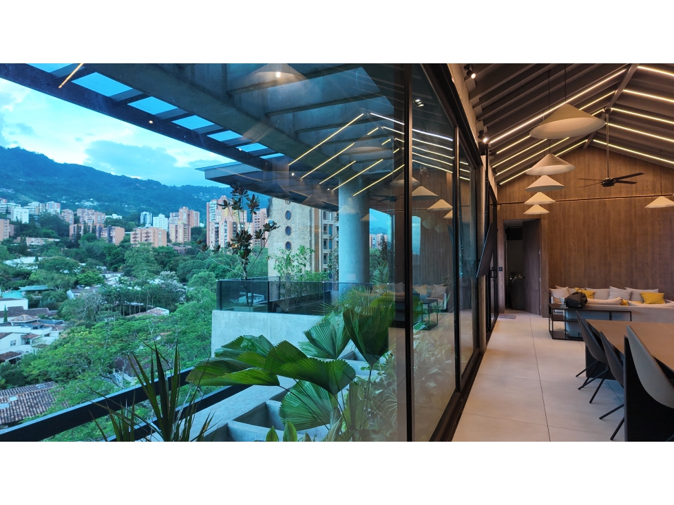 Venta apartamento tipo penthouse sector el campestre poblado medellin — foto 3