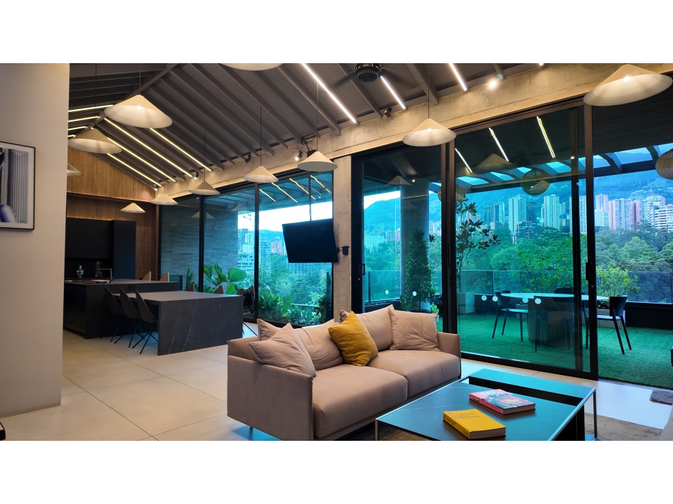 Venta apartamento tipo penthouse sector el campestre poblado medellin — foto 4