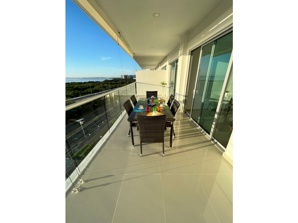 VENDO APARTAMENTO AMOBLADO MORROS ULTRA CARTAGENA — foto 2