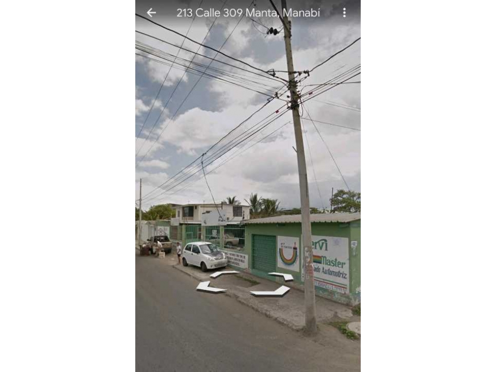 En Venta terreno en Manta de 852 m2