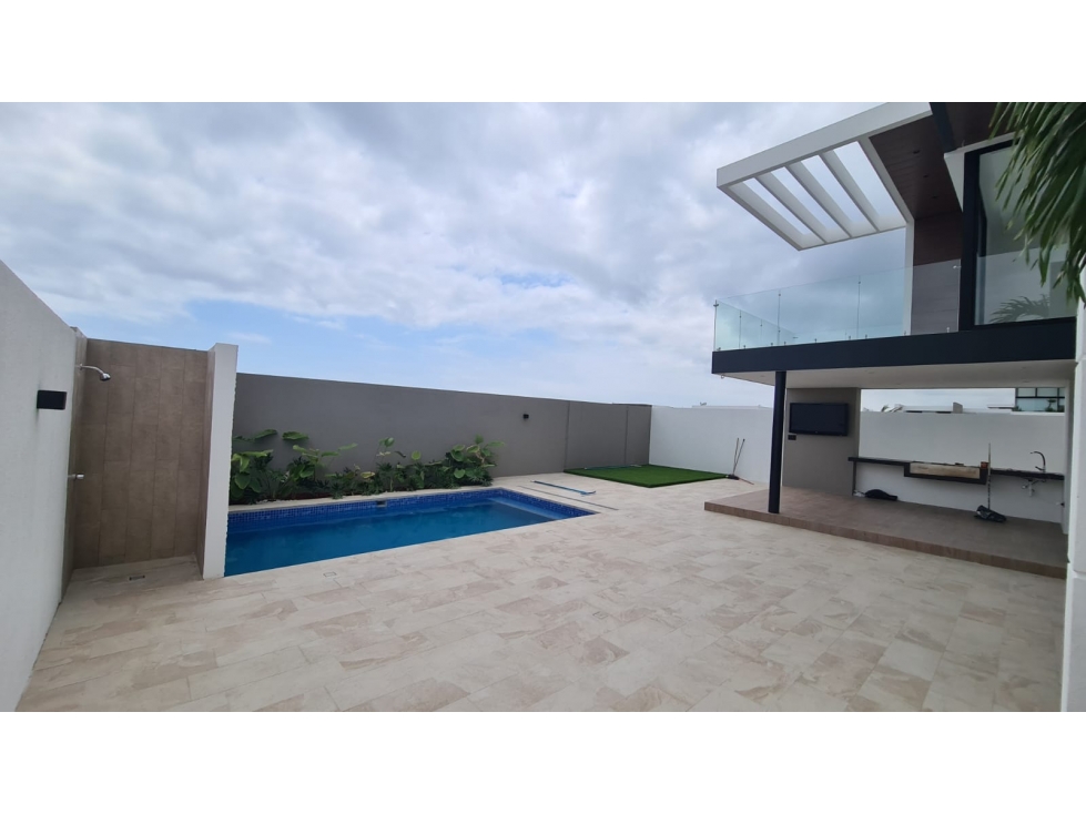 Hermosa vivienda con piscina dentro de urb. privada al sur de Manta — foto 5