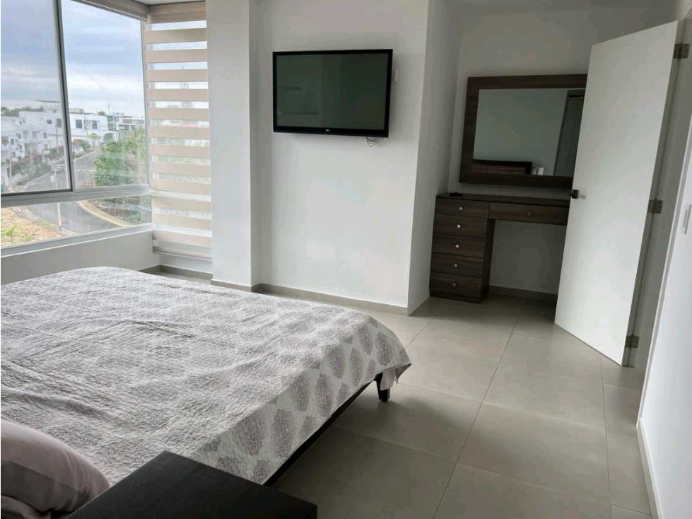 Elegante Dep. de 2 hab dentro de urb al sur de Manta VBRAVO — foto 5