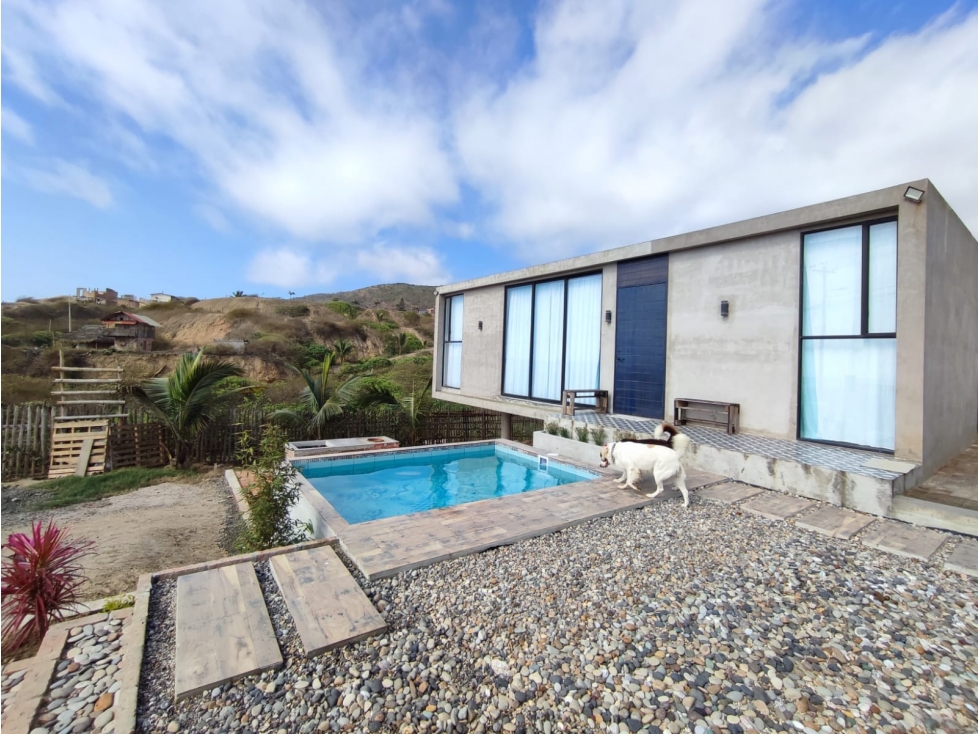 Vivienda Amoblada de 2 Hab. con Vista Al Océano en San Lorenzo VBRAVO