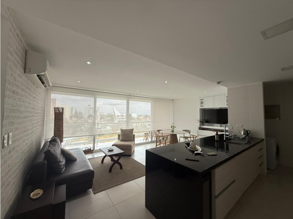 ¡DEPARTAMENTO AMOBLADO EN VENTA CON VISTA AL MAR EN MANTA! VBRAVO — foto 2