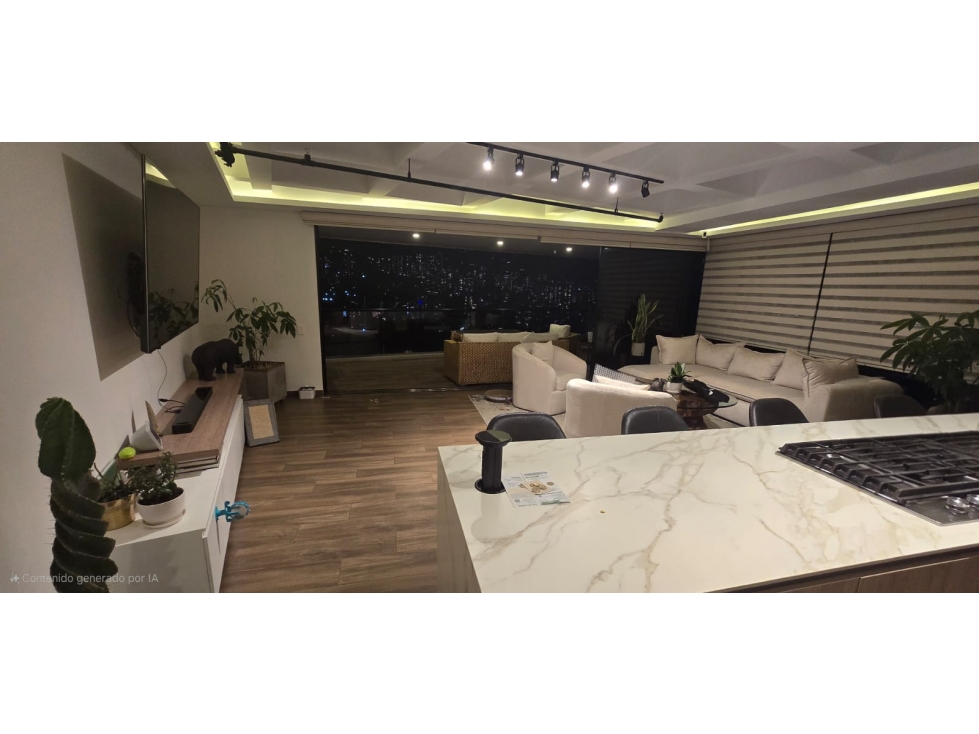 VENTA APARTAMENTO ALTOS DEL POBLADO, PISO ALTO, VISTA CIUDAD. — foto 4