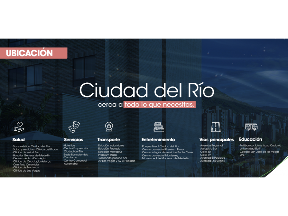 CESIÓN APARTAMENTO CIUDAD DEL RÍO MEDELLÍN, ENTREGA DICIEMBRE 2026 — foto 4