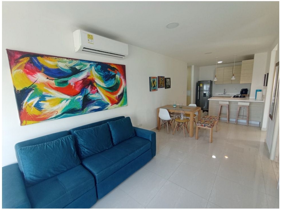 VENDO APARTAMENTO AMOBLADO EN CIELO MAR DE USO TURISTICO AIRBNB