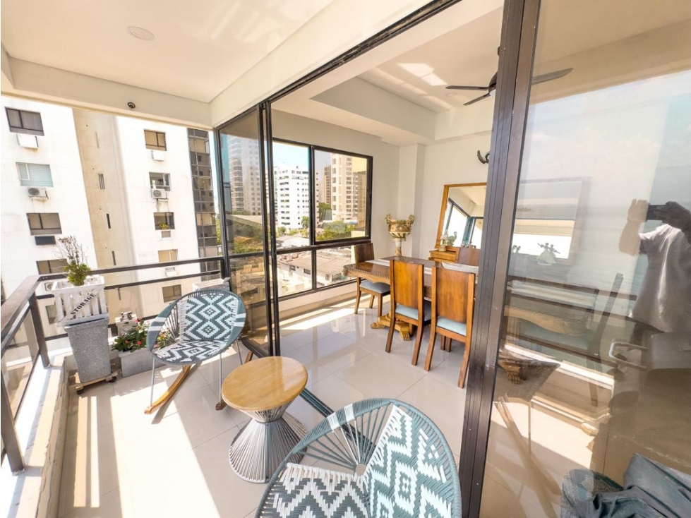ARRIENDO APARTAMENTO EN BOCAGRANDE CON VISTA A LA BAHIA CARTAGENA — foto 4