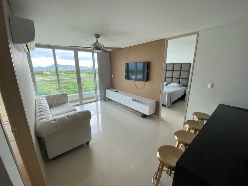 VENDO APARTAMENTO 2 ALCOBAS EN FERRARA CIELO MAR CARTAGENA