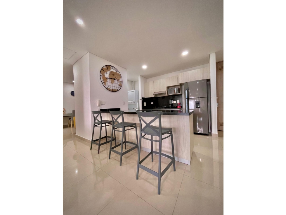 VENDO APARTAMENTO AMOBLADO ED. INFINITUM BOCAGRANDE CARTAGENA