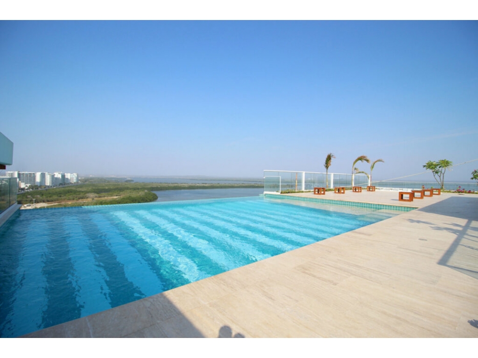 VENDO APARTAMENTO AMOBLADO MARTINIQUE CIELO MAR CARTAGENA