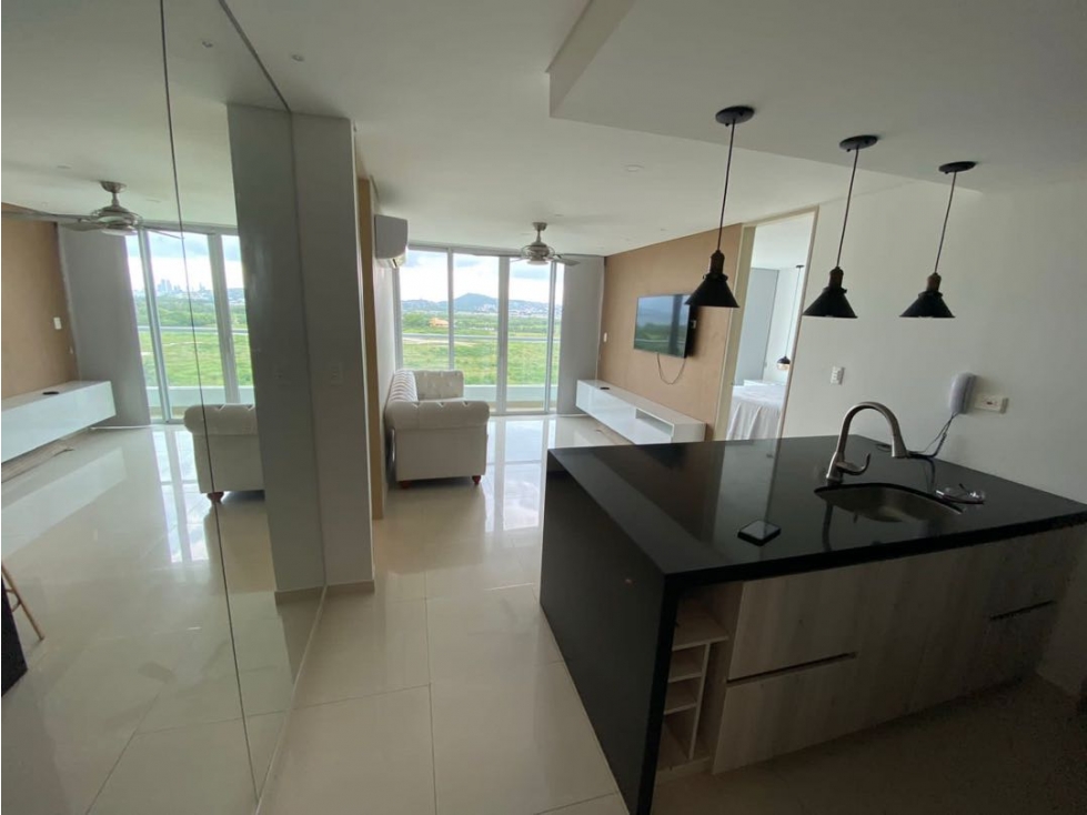 VENDO APARTAMENTO 2 ALCOBAS EN FERRARA CIELO MAR CARTAGENA — foto 2