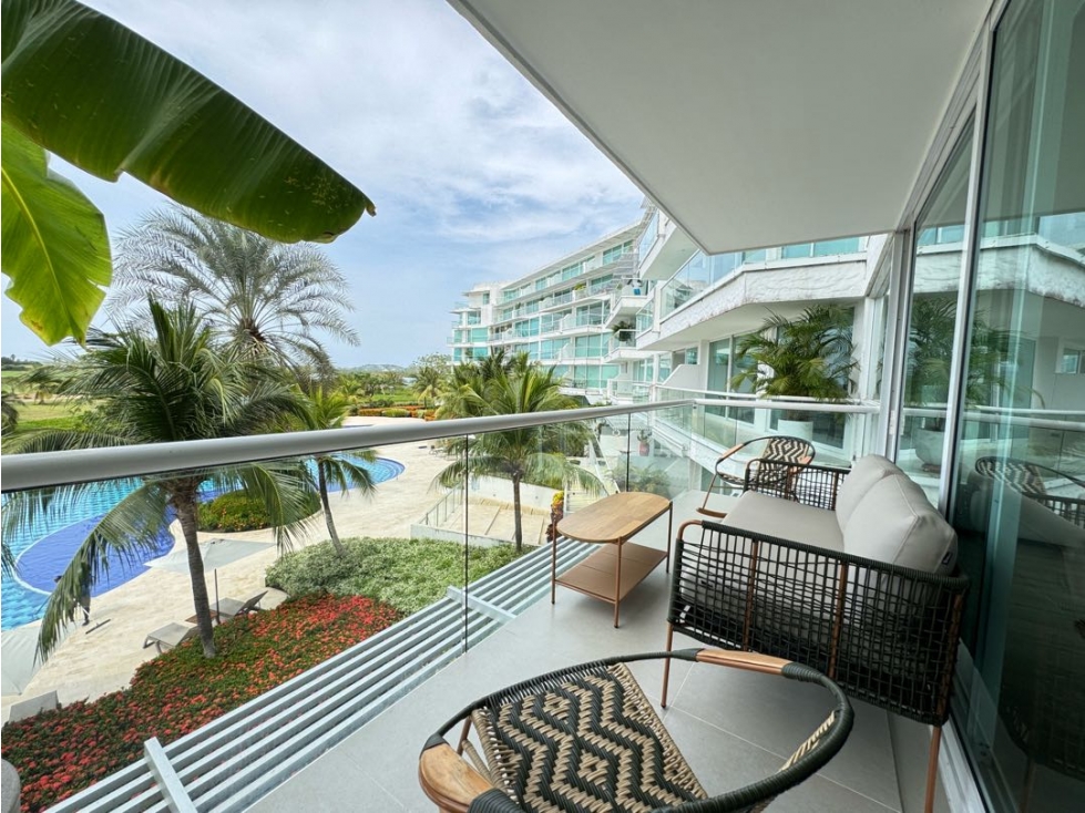 VENDO APARTAMENTO DE 2 ALCOBAS EN KARIBANA BEACH GOLF CARTAGENA — foto 6