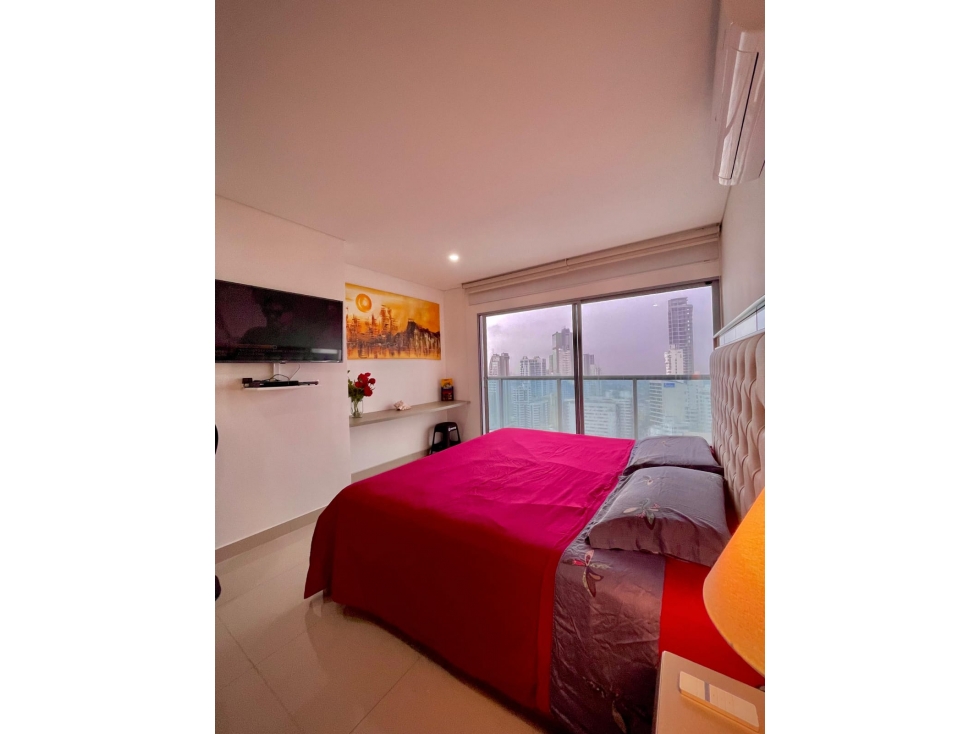 VENDO APARTAMENTO AMOBLADO ED. INFINITUM BOCAGRANDE CARTAGENA — foto 5