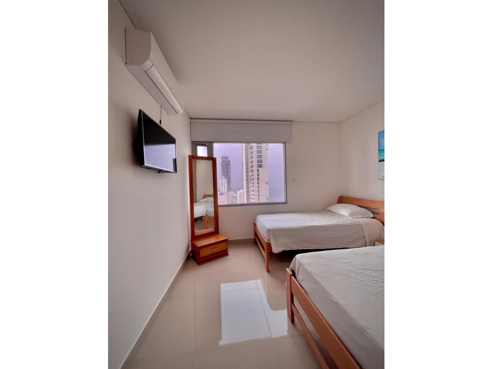 VENDO APARTAMENTO AMOBLADO ED. INFINITUM BOCAGRANDE CARTAGENA — foto 6