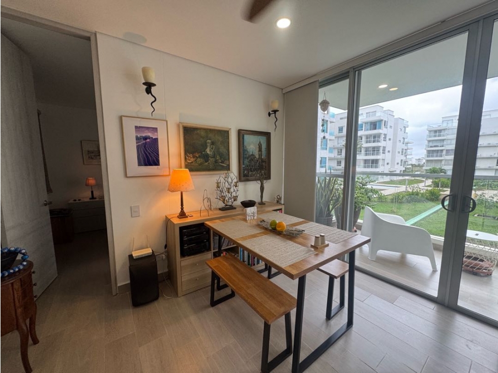 VENDO APARTAMENTO AMOBLADO EN PALLADIO EN SERENA DEL MAR CARTAGENA — foto 3