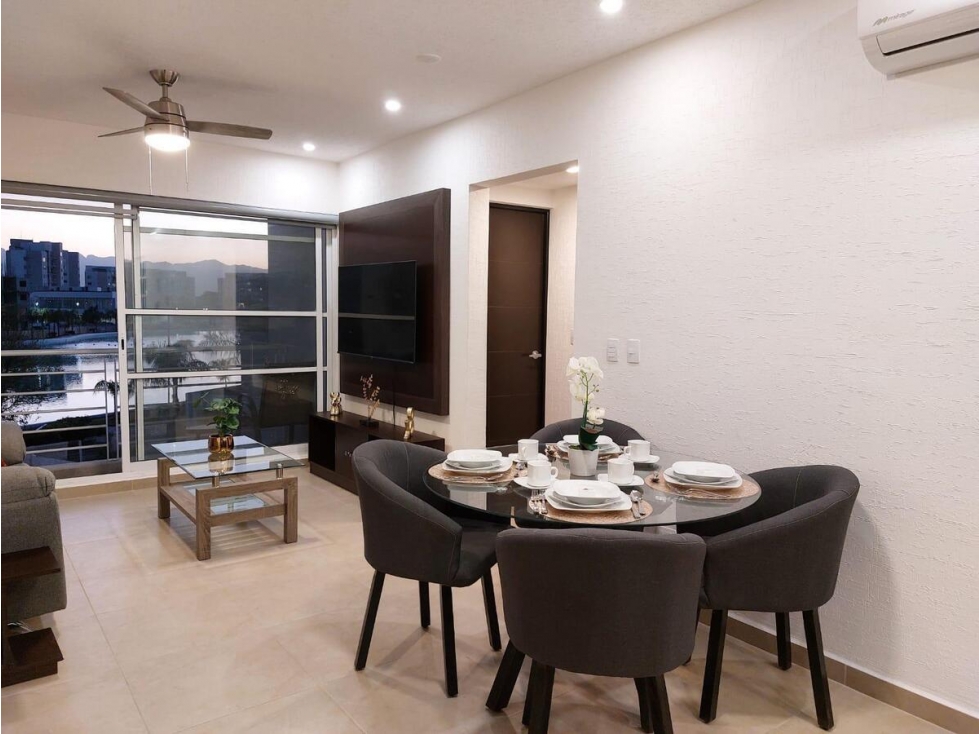 Departamento en Renta para ejecutivo AAA en Dream Lagoons Apodaca NL - 6