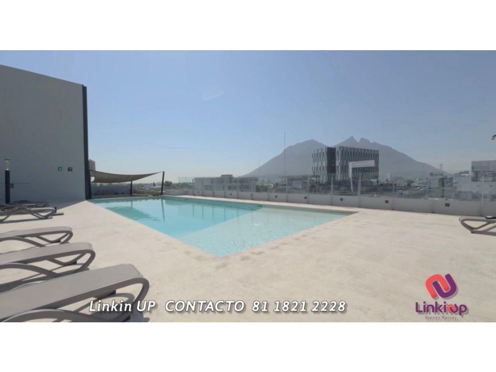 Departamento renta Torre Livo Sin muebles cerca del TEC Monterrey