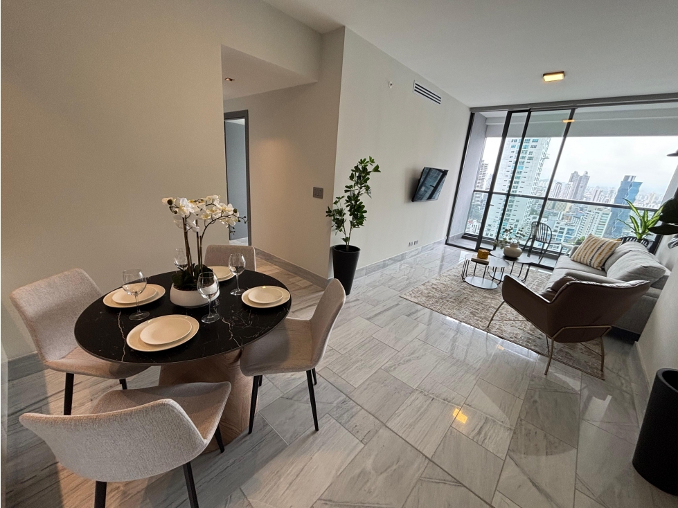 ALQUILER APARTAMENTO AMOBLADO PH NUOVO BY ARMANI BELLA VISTA CP — foto 2