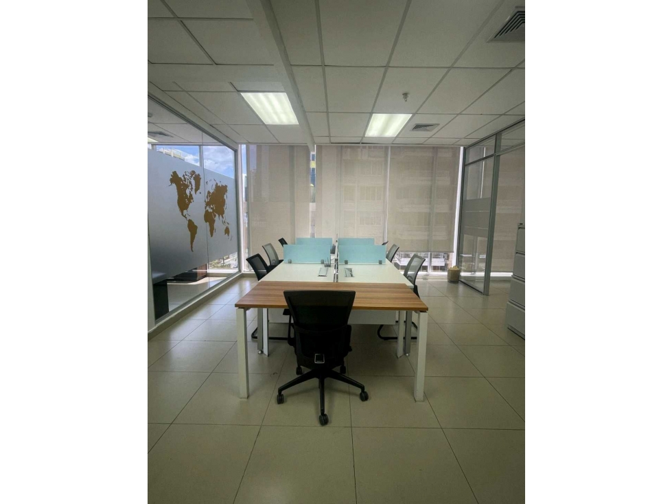 ALQUILER OFICINA AMOBLADA MANTENIMIENTO Y AIRE INCLUIDO OBARRIO CP — foto 3