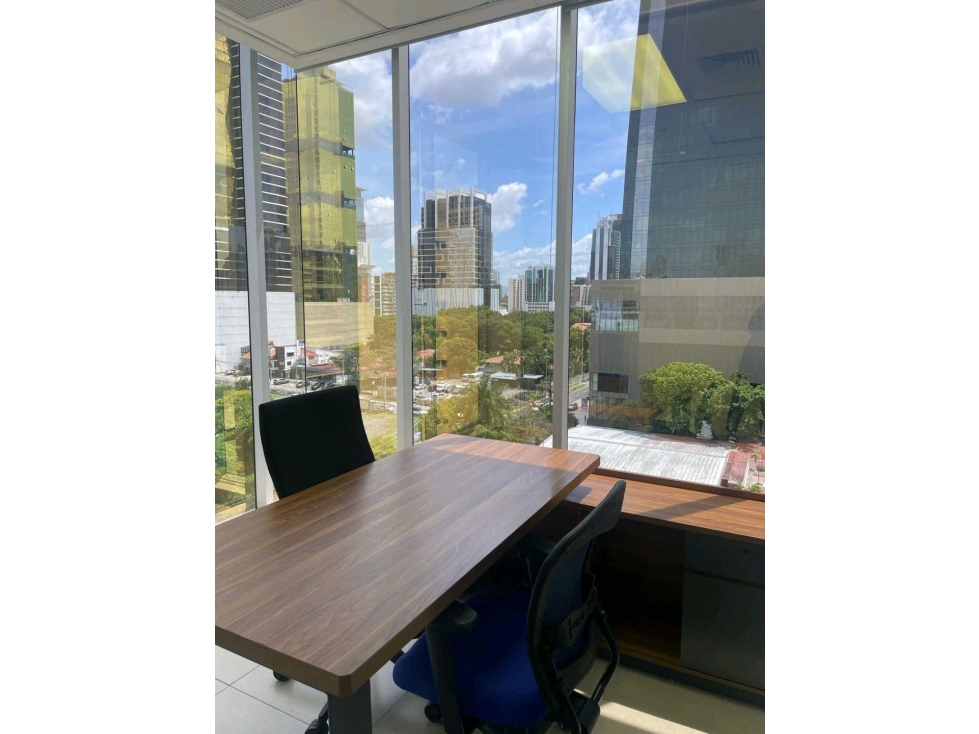 ALQUILER OFICINA AMOBLADA MANTENIMIENTO Y AIRE INCLUIDO OBARRIO CP — foto 4