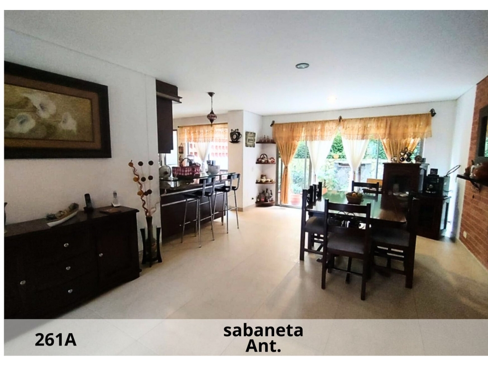 Venta de exclusiva casa en unidad, Sabaneta, sector Cañaveralejo — foto 3
