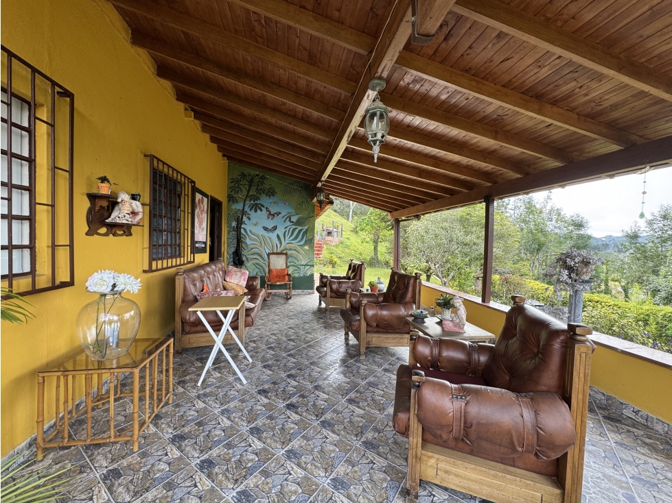 Casa campestre con gran lote en El Retiro vereda el Chuscal para venta — foto 4