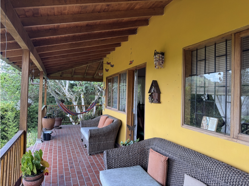 Casa campestre con gran lote en El Retiro vereda el Chuscal para venta — foto 5